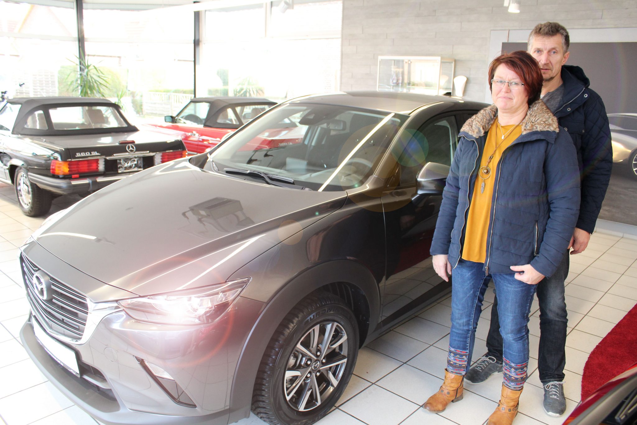 MAZDA CX 3 *Neu. Herzlichen Glückwunsch Familie Otten! | Autohaus Sat